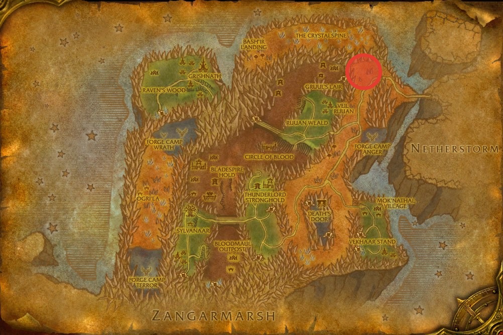 Skald Mob Grinding Blade's Edge Mountains area